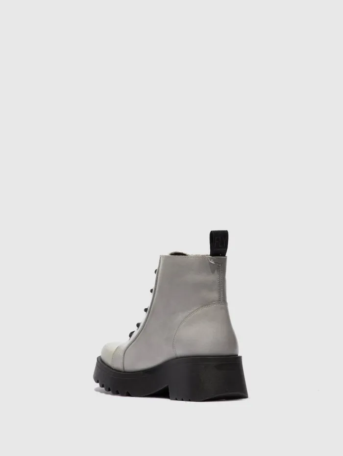 Laceup Ankle Boots METZ788FLY RUG CLOUD Women Fly London Ankle Boots