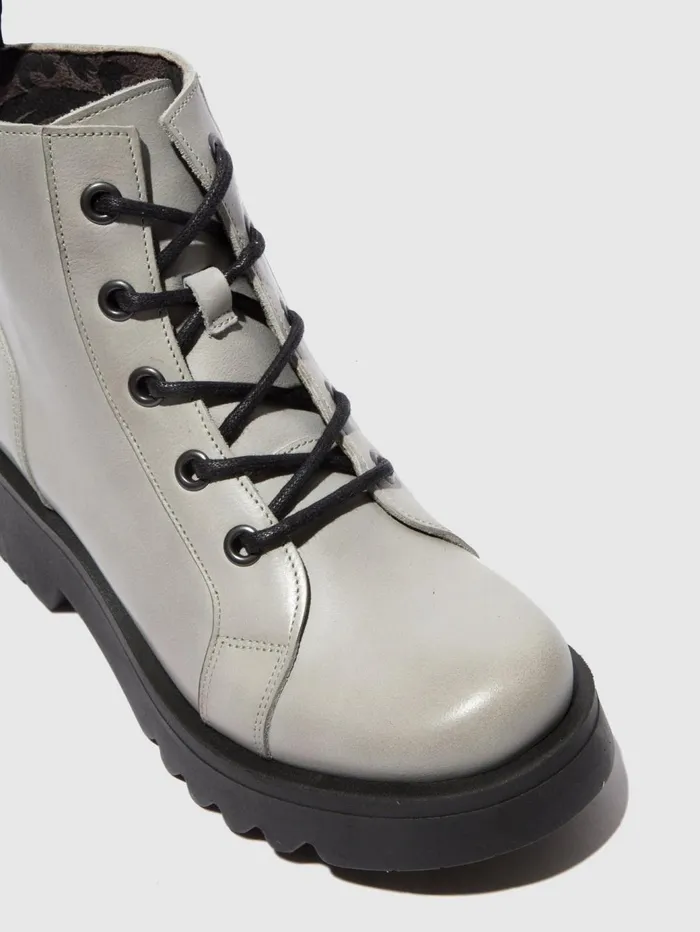 Laceup Ankle Boots METZ788FLY RUG CLOUD Women Fly London Ankle Boots