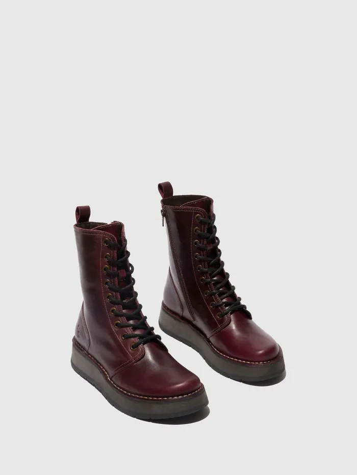 Laceup Boots RAMI043FLY PURPLE Women Fly London Boots