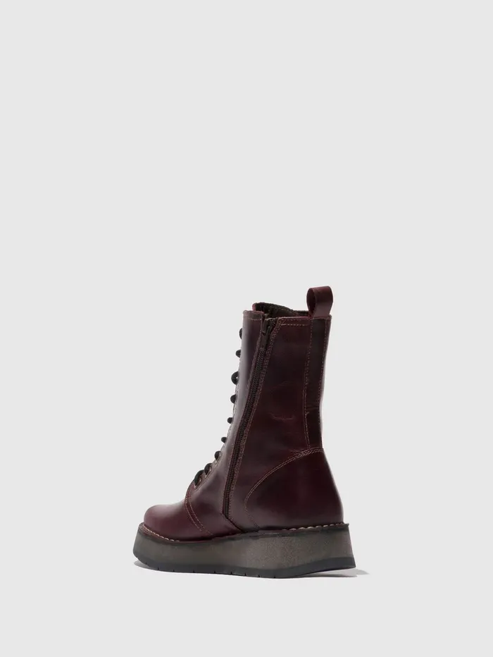 Laceup Boots RAMI043FLY PURPLE Women Fly London Boots