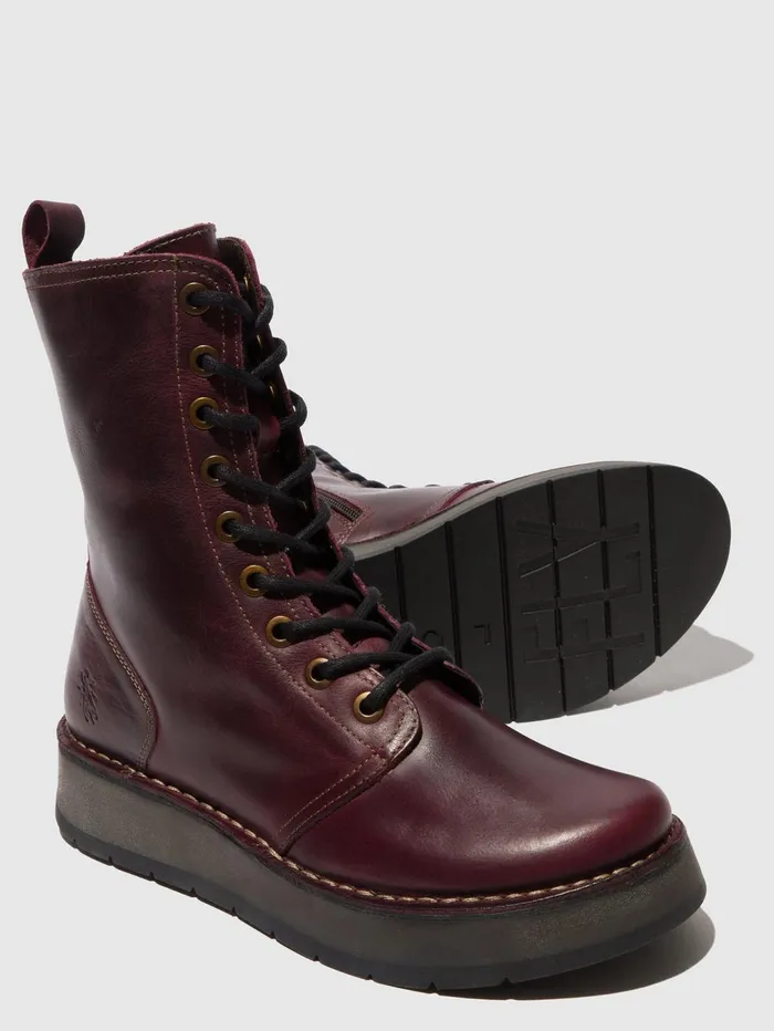Laceup Boots RAMI043FLY PURPLE Women Fly London Boots