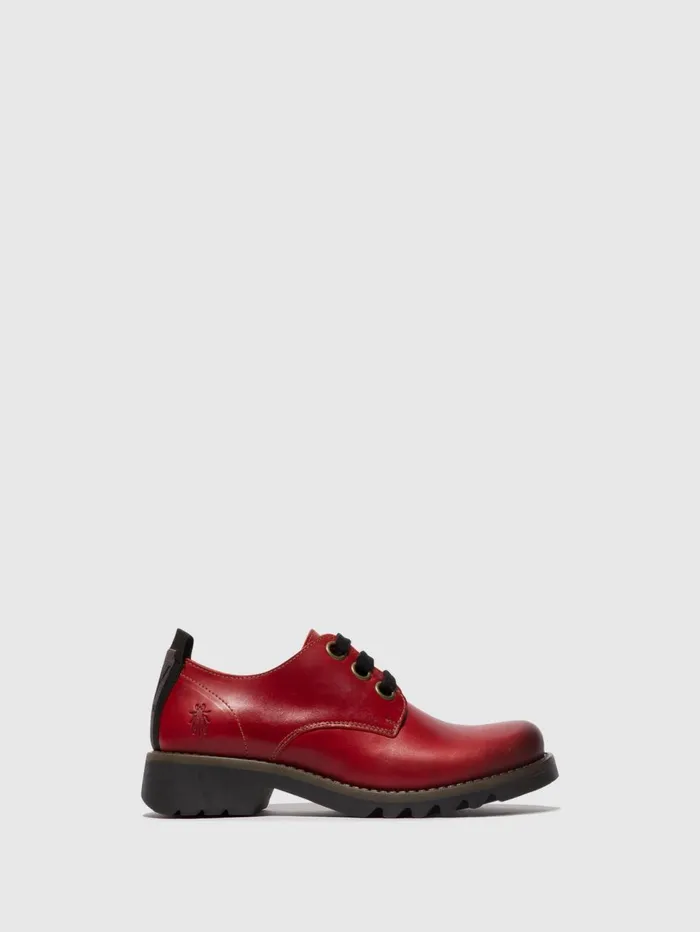 Laceup Shoes RUDA538FLY RED Women Fly London Shoes