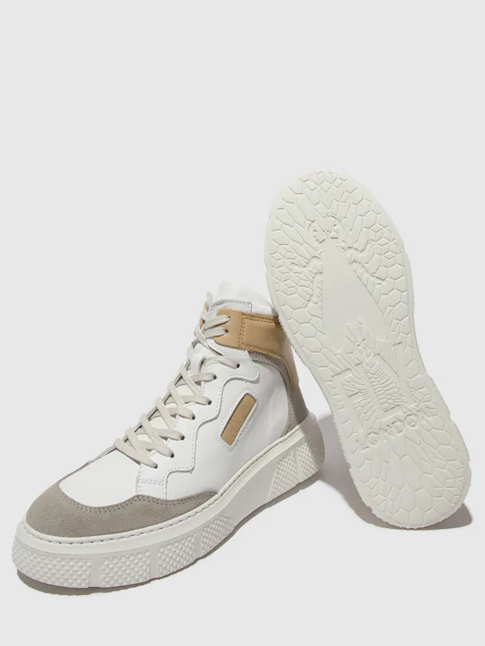 Laceup Trainers EPPE531FLY CONCRETEWHITEBEIGE Women Fly London Trainers