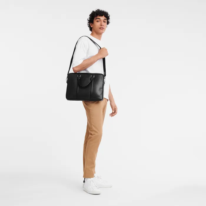 Le Foulonn XS Briefcase Black WomenMen Briefcase Longchamp Le Foulonn XS Briefcase Black WomenMen Briefcase Longchamp