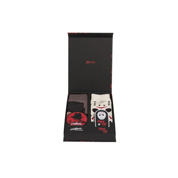 Legends Of Horror X Stance Freddy Jason Crew Socks Multi MenWomen Stance Crew
