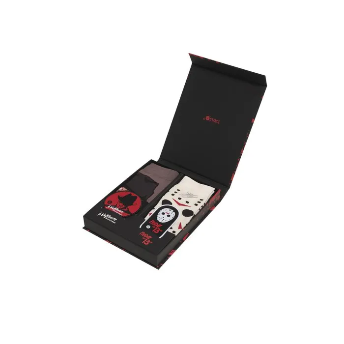 Legends Of Horror X Stance Freddy Jason Crew Socks Multi MenWomen Stance Crew