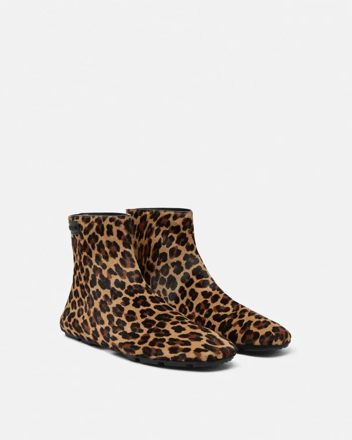 Leopard Villa Ankle Boots Animalier Men Versace Boots