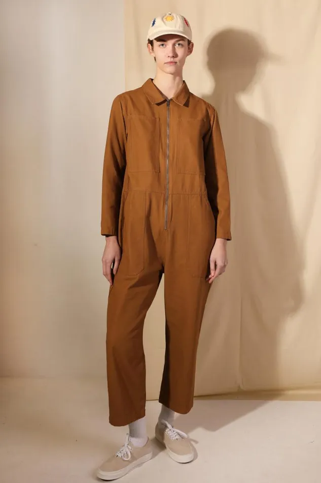 LF Markey Boilersuits Women Dominic Boilersuit Walnut