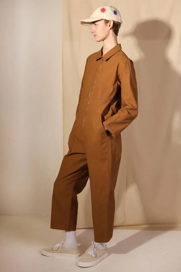 LF Markey Boilersuits Women Dominic Boilersuit Walnut