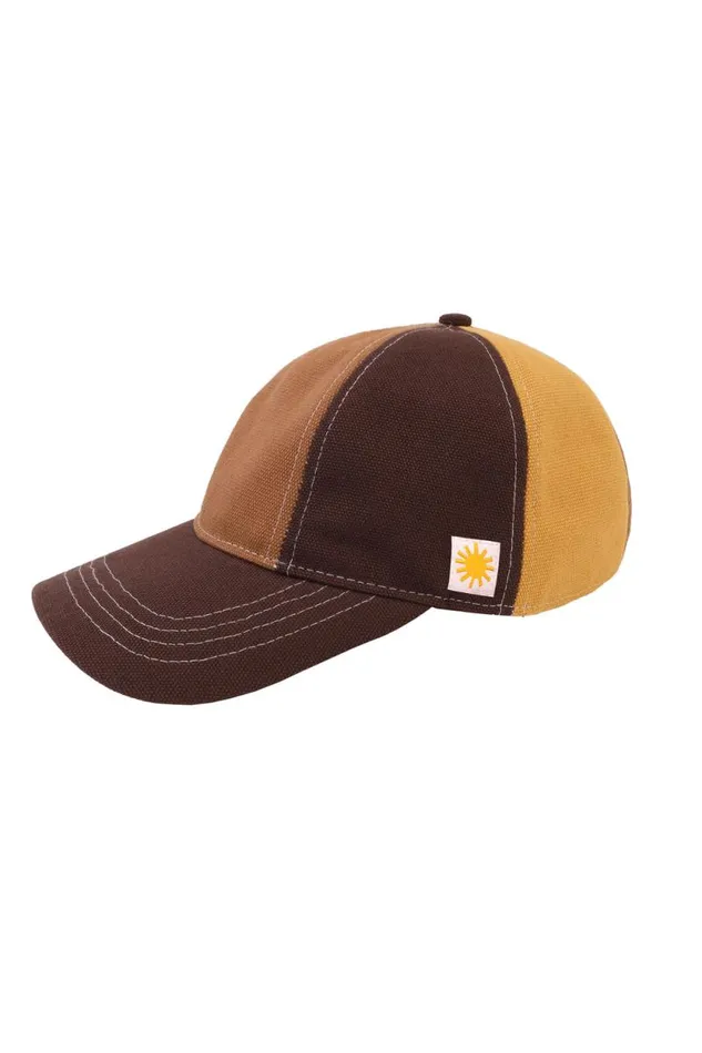 LF Markey Headwear Women Sun Cap Ochre Multi