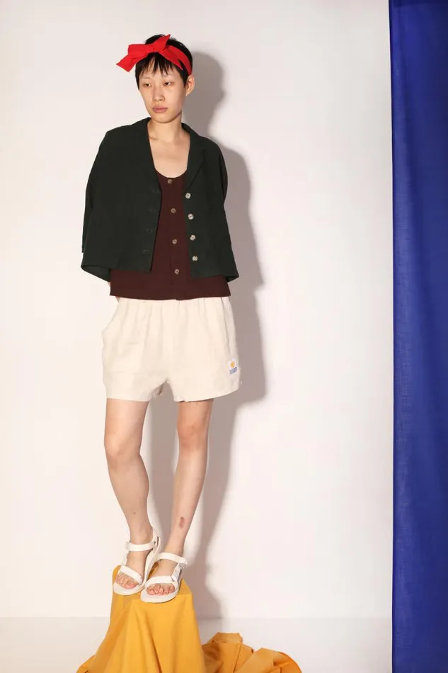 LF Markey Tops Women Button Front Tank Chocolate