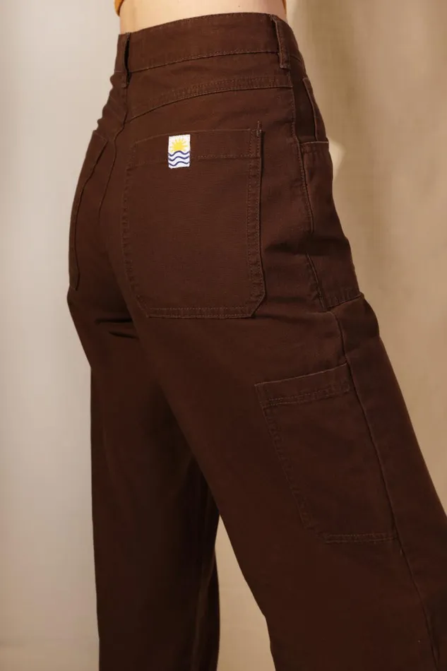LF Markey Trousers Women Carpenter Trouser Chocolate