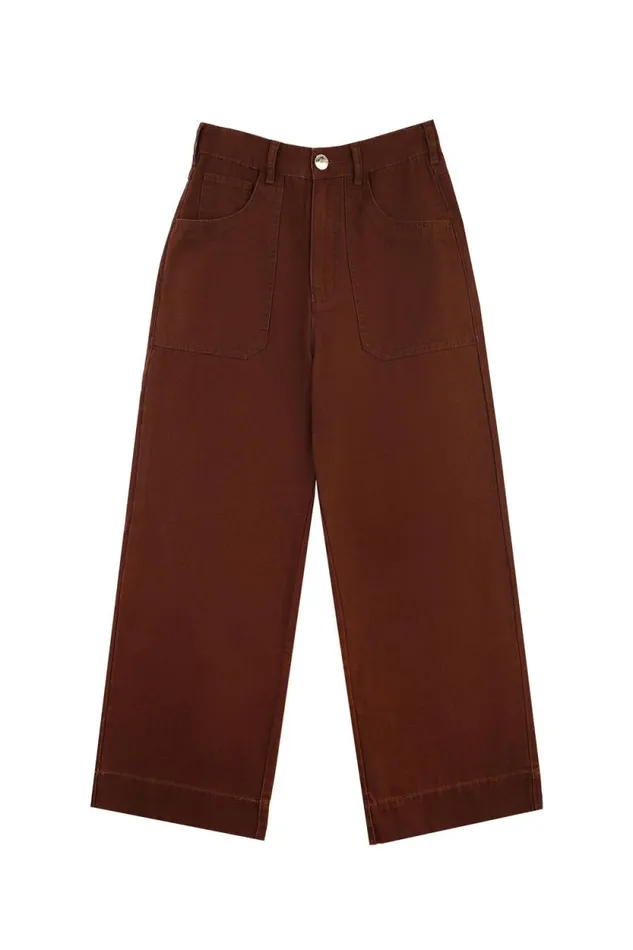 LF Markey Trousers Women Carpenter Trouser Chocolate