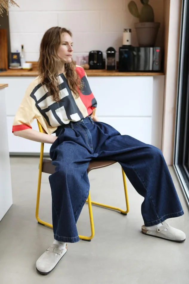 LF Markey Trousers Women Myles Jean Indigo