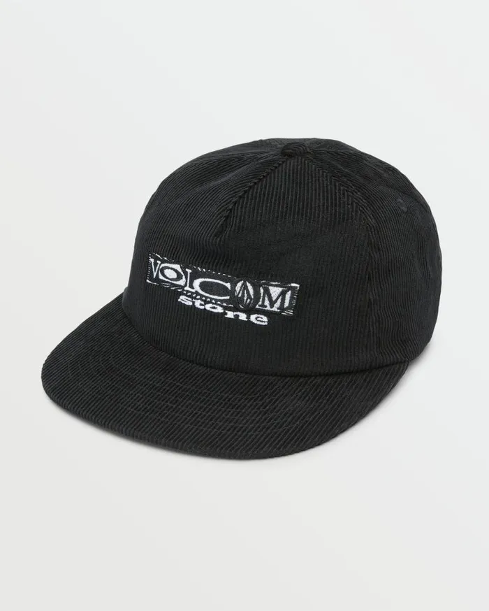 Lib Stone Legacy Adjustable Hat 8211 Black Mens Volcom Hats and Beanies