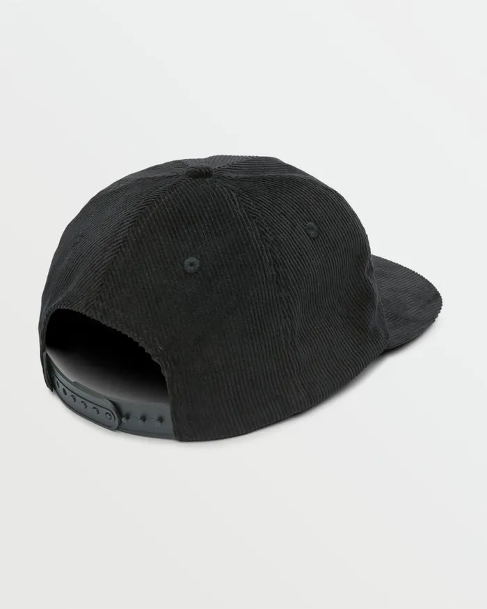 Lib Stone Legacy Adjustable Hat 8211 Black Mens Volcom Hats and Beanies