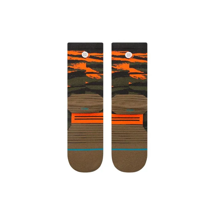 Light Performance Crew Socks Lt Primal 8211 Olive MenWomen Stance Crew