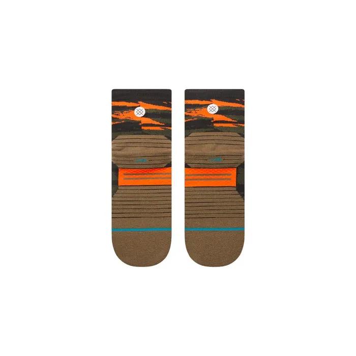 Light Performance Quarter Socks Primal 8211 Olive MenWomen Stance Quarter
