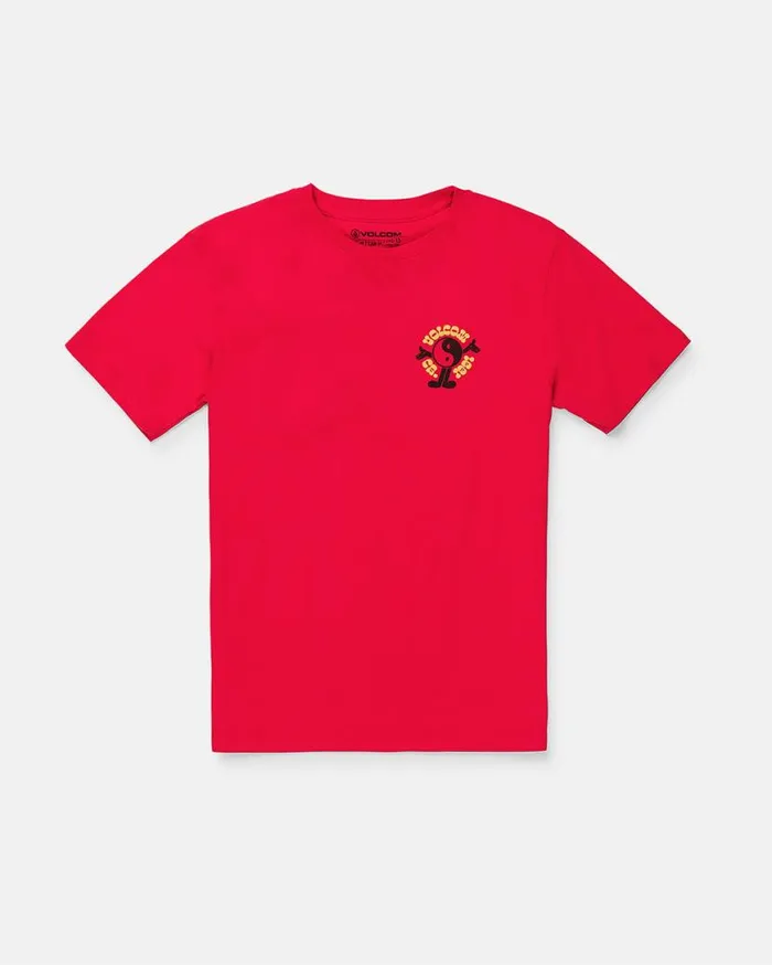 Little Boys Happy Days Short Sleeve Tee 8211 Red Kids Volcom TShirts and Tanks Little Boys Happy Days Short Sleeve Tee 8211 Red Kids Volcom TShirts and Tanks