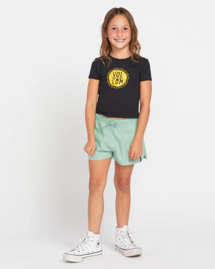 Little Girls I Got U Baby Short Sleeve Tee 8211 Black Kids Volcom TShirts and Tanks Little Girls I Got U Baby Short Sleeve Tee 8211 Black Kids Volcom TShirts and Tanks