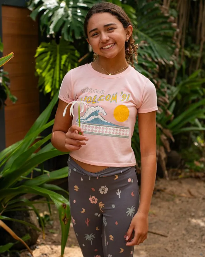 Little Girls I Got U Baby Short Sleeve Tee 8211 Pink Kids Volcom TShirts and Tanks Little Girls I Got U Baby Short Sleeve Tee 8211 Pink Kids Volcom TShirts and Tanks
