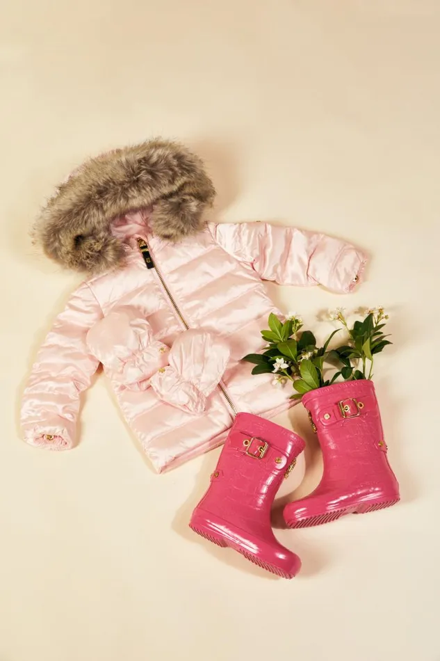 Little Little Gifting Holland Cooper Little Hewitts Puffer Light Pink