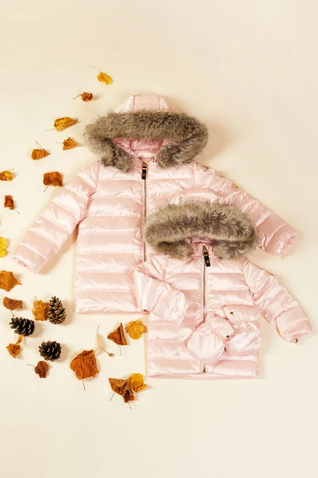 Little Little Gifting Holland Cooper Little Hewitts Puffer Light Pink