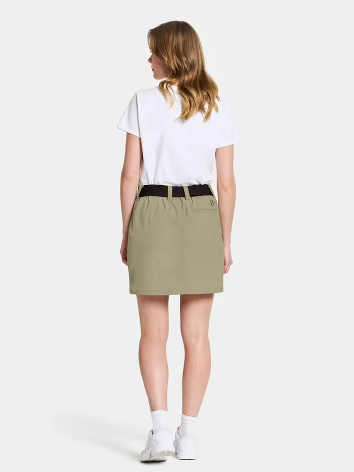 Liva Skirt Mistel Green Women Didriksons Skirts