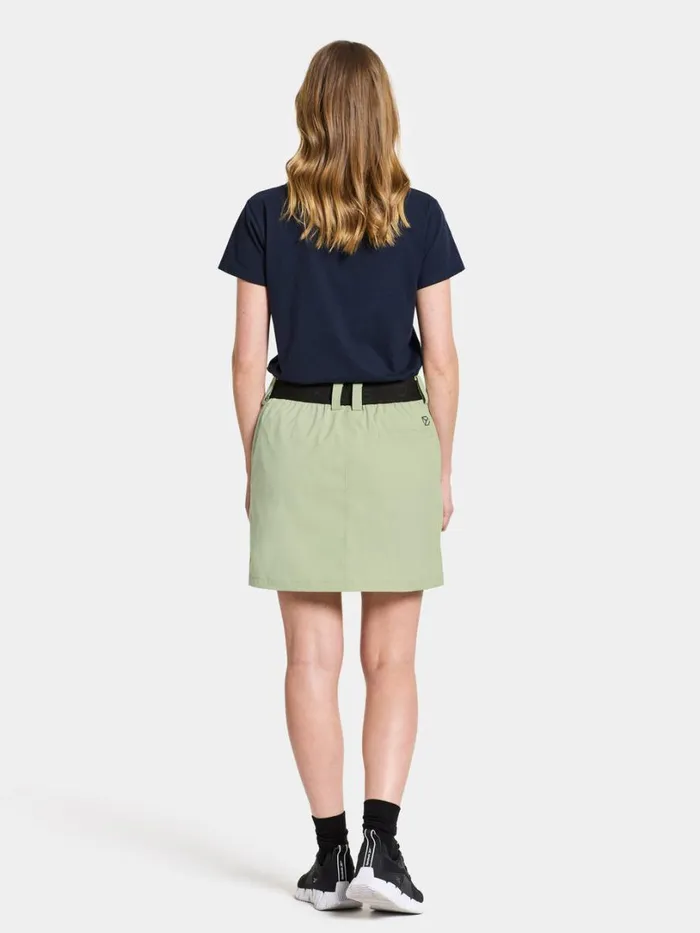 Liva Skirt Soft Green Women Didriksons Skirts
