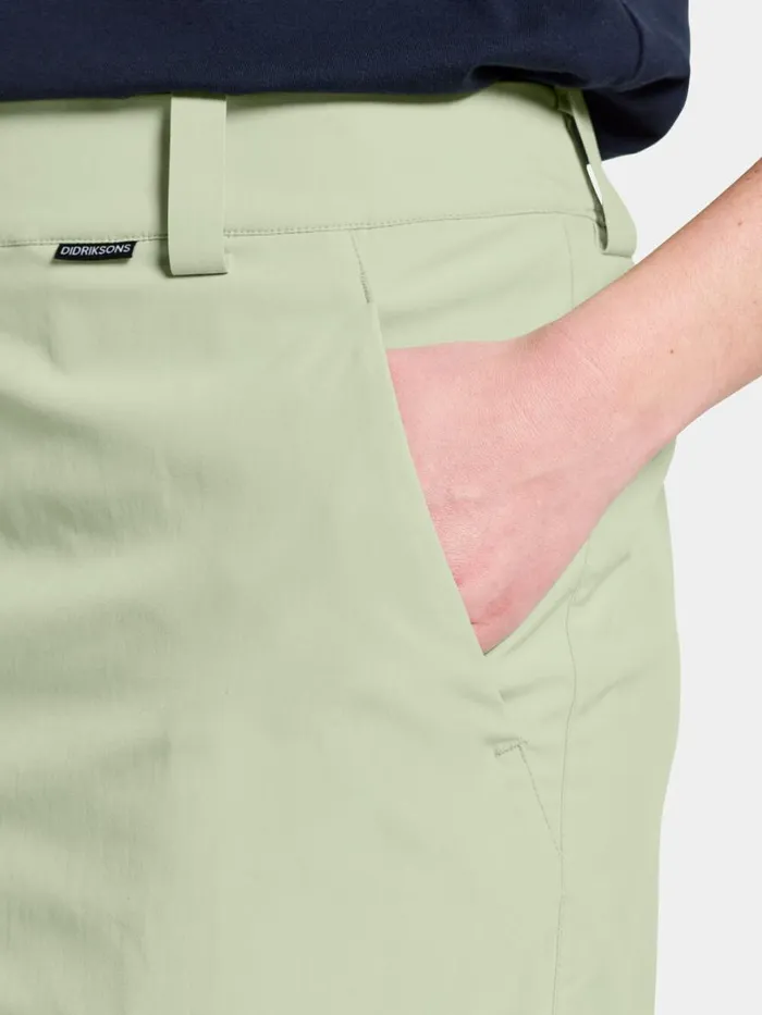 Liva Skirt Soft Green Women Didriksons Skirts