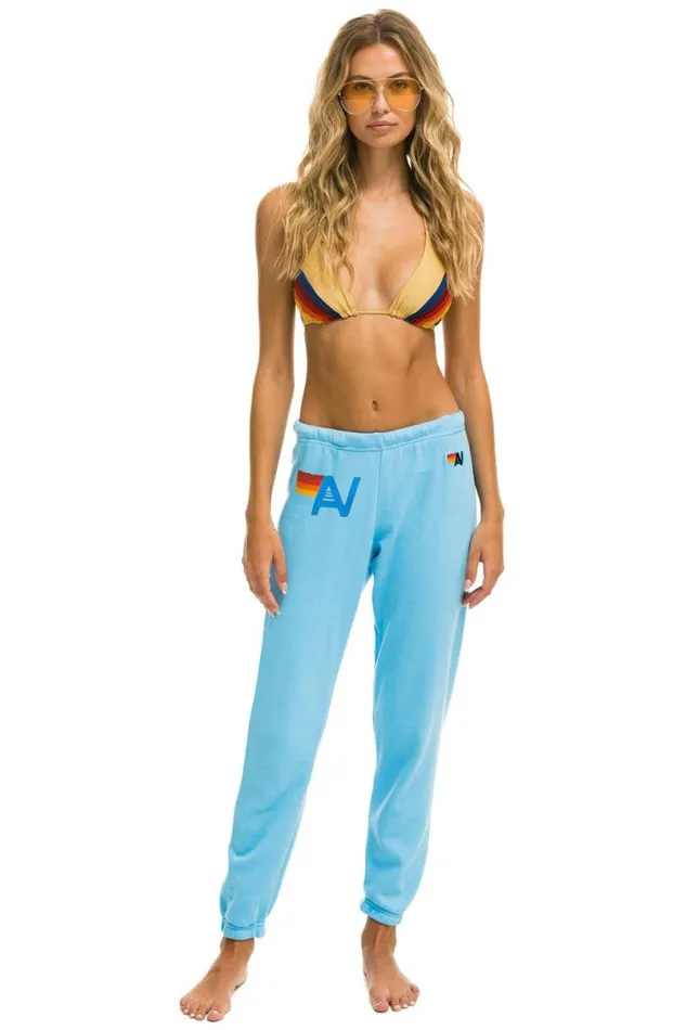 Logo Sweatpants 8211 Sky Women Aviator Nation Sweatpants
