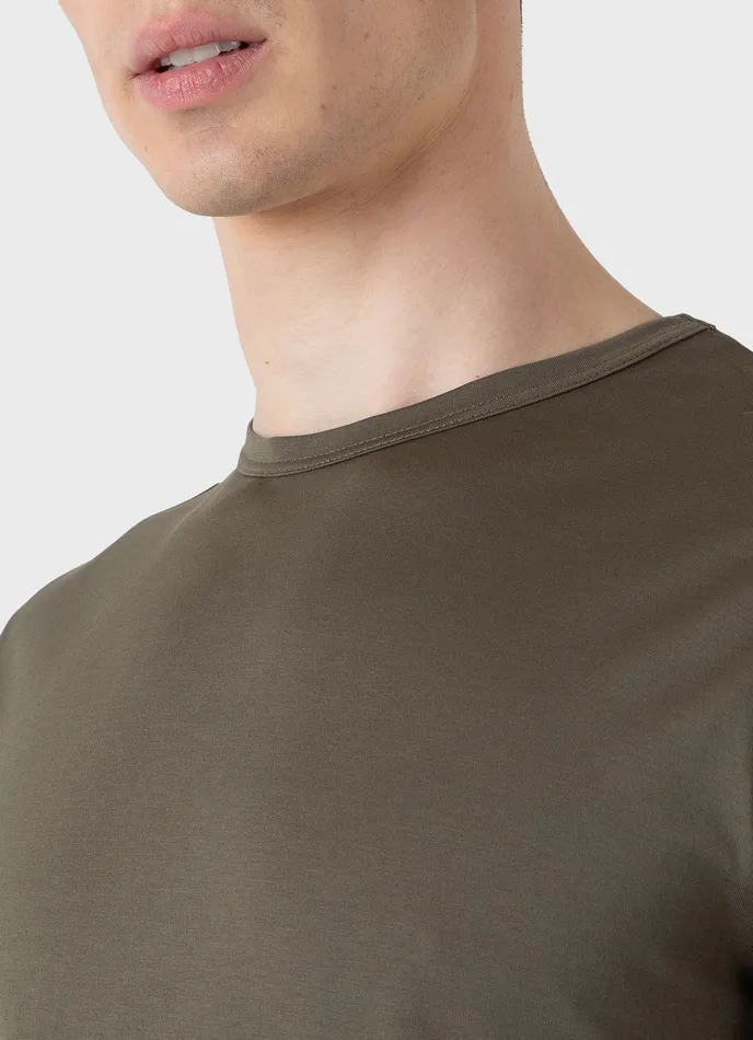 Long Sleeve Classic Tshirt Khaki Men Tshirts ussunspel Long Sleeve Classic Tshirt Khaki Men Tshirts ussunspel