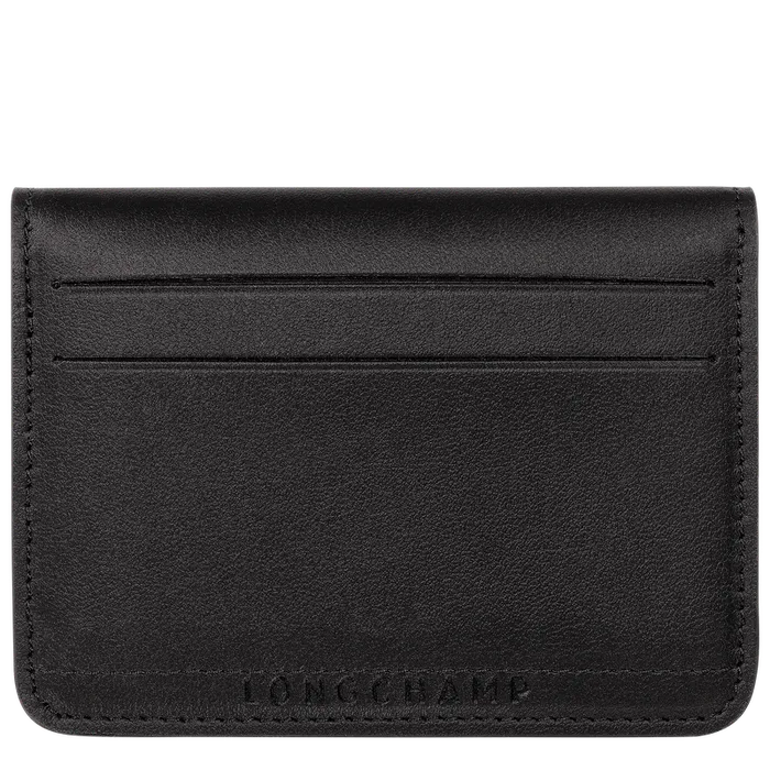Longchamp Le Pliage Xtra Card holder BlackBlackBlack WomenMen Cardholders and Coin purses