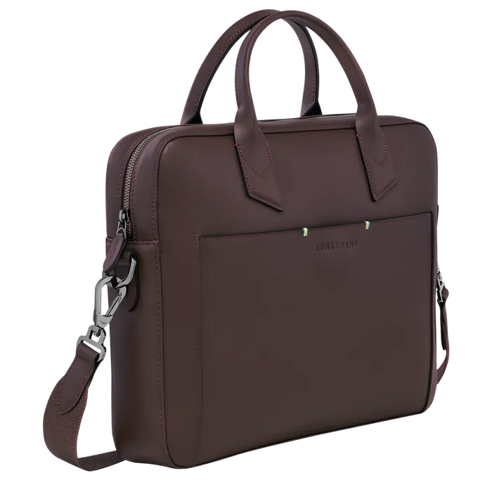 Longchamp sur Seine Briefcase Mocha Men Briefcase Longchamp