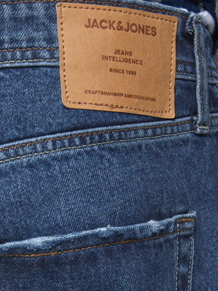 Loose Jeans JACK and JONES Mens CHRIS ORIGINAL AM 188 LOOSE FIT JEANS Blue Blue Denim