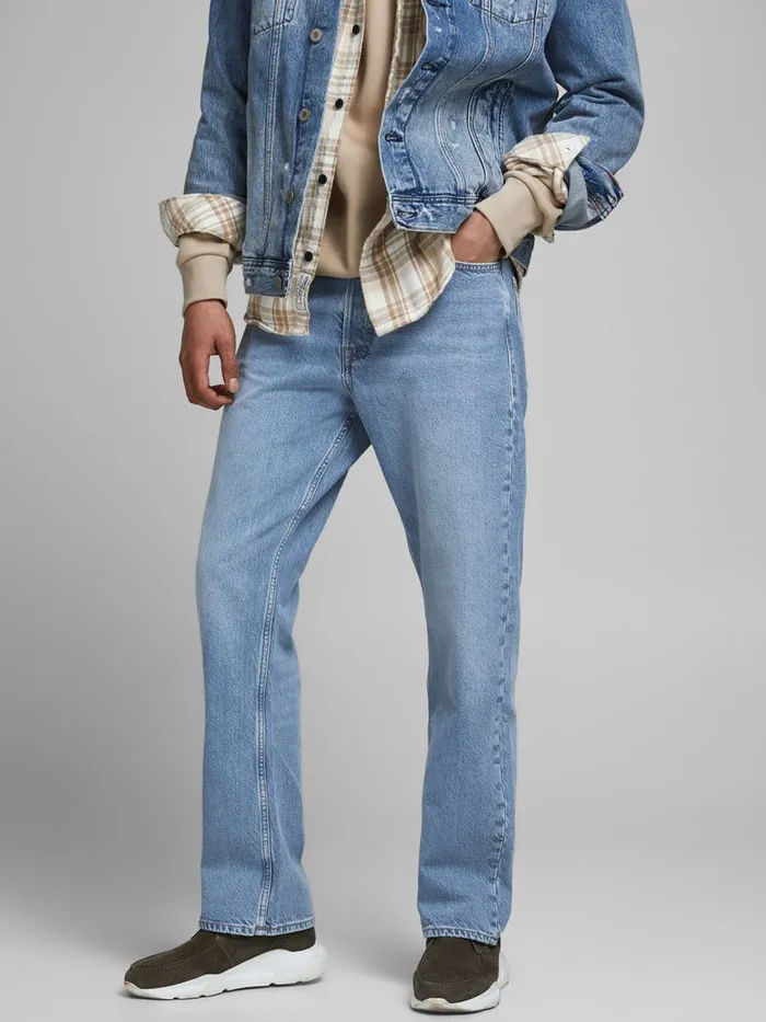 Loose Jeans JACK and JONES Mens CLIFF ORIGINAL CJ 920 BOOTCUT JEANS Blue Blue Denim Loose Jeans JACK and JONES Mens CLIFF ORIGINAL CJ 920 BOOTCUT JEANS Blue Blue Denim