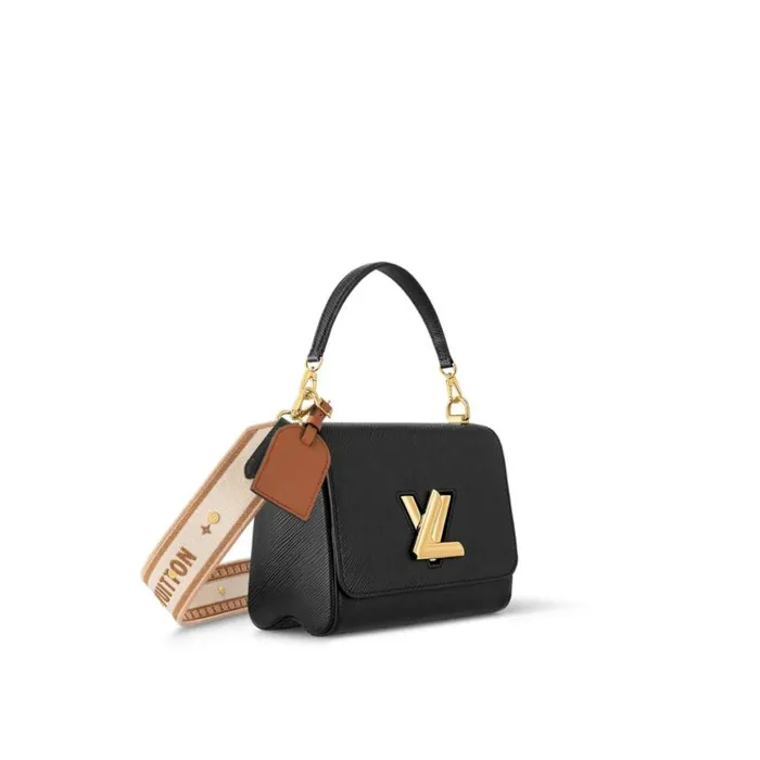 Louis Vuitton Black M22782 Twist MM 8211 Louis Vuitton Handbag Store Women Louis Vuitton Twist Bag