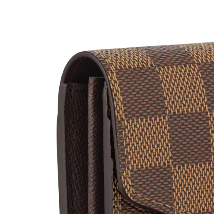 Louis Vuitton Damier Ebene N63209 Sarah Wallet 8211 Louis Vuitton Handbag Store Women Louis Vuitton Wallets