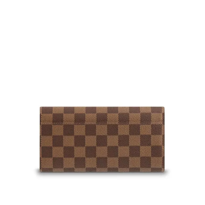 Louis Vuitton Damier Ebene N63209 Sarah Wallet 8211 Louis Vuitton Handbag Store Women Louis Vuitton Wallets