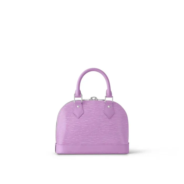 Louis Vuitton Lilas Provence Lilac M22642 Alma BB 8211 Louis Vuitton Handbag Store Women Louis Vuitton Alma Bag
