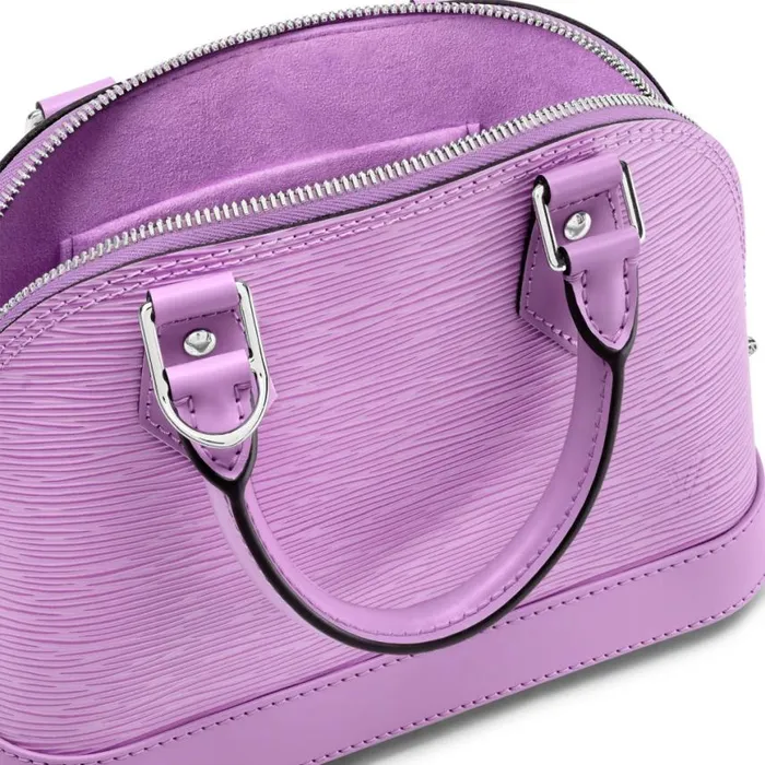 Louis Vuitton Lilas Provence Lilac M22642 Alma BB 8211 Louis Vuitton Handbag Store Women Louis Vuitton Alma Bag