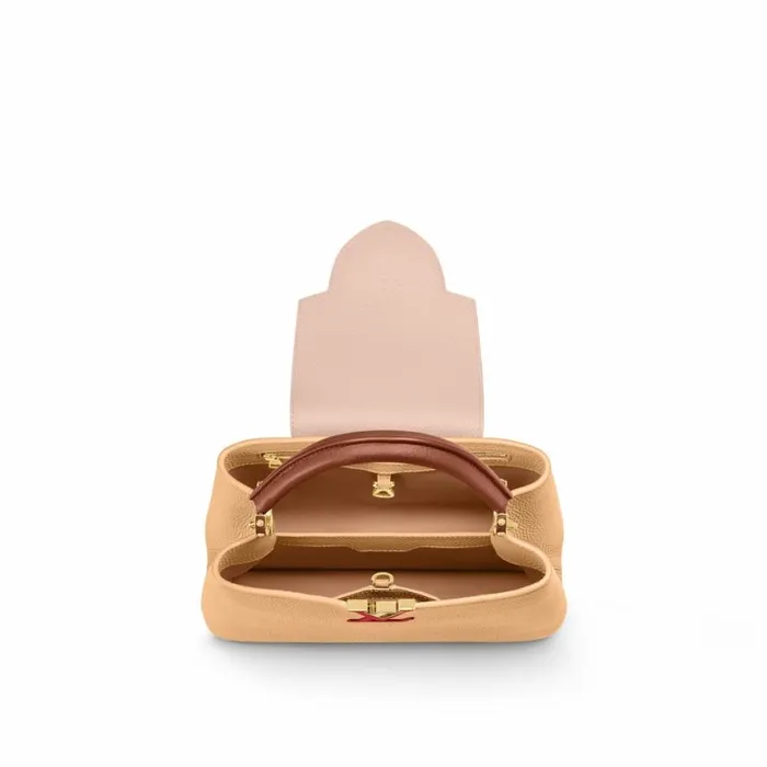 Louis Vuitton M20784 Capucines MM Arizona Wood 8211 Louis Vuitton Handbag Store Women Louis Vuitton Capucines Bag