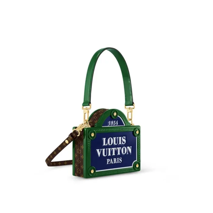 Louis Vuitton M23496 Petite Malle 8211 Louis Vuitton Handbag Store Women Louis Vuitton Shoulder and Totes
