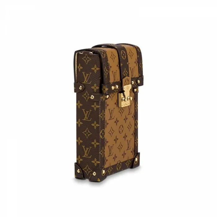 Louis Vuitton M67873 Vertical Trunk Pochette 8211 Louis Vuitton Handbag Store Women Louis Vuitton Trunk Bag