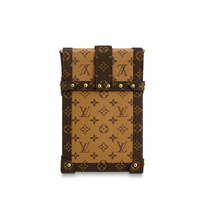 Louis Vuitton M67873 Vertical Trunk Pochette 8211 Louis Vuitton Handbag Store Women Louis Vuitton Trunk Bag