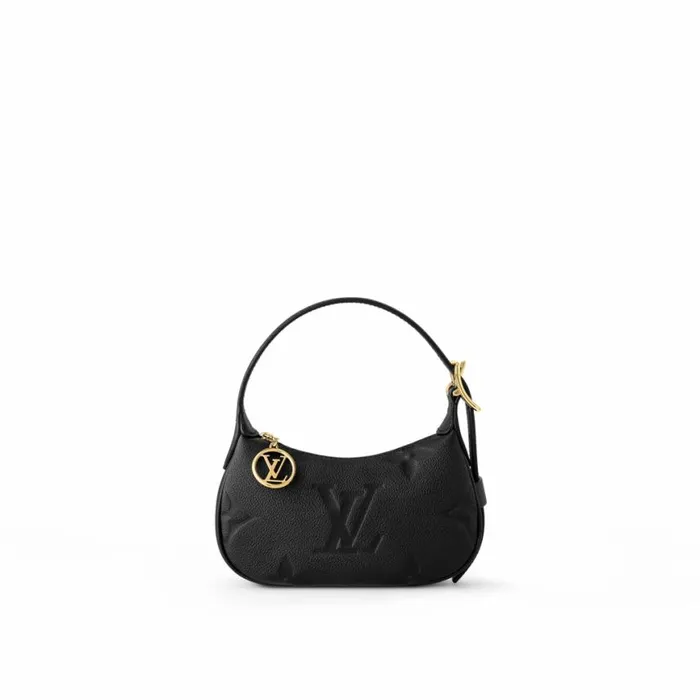 Louis Vuitton M82391 Mini Moon Black 8211 Louis Vuitton Handbag Store Women Louis Vuitton Loop Hobo Bag