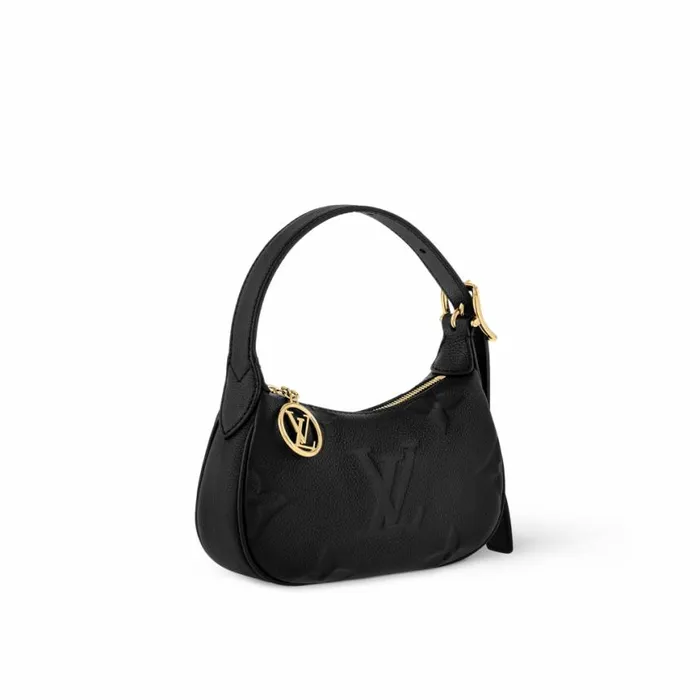 Louis Vuitton M82391 Mini Moon Black 8211 Louis Vuitton Handbag Store Women Louis Vuitton Loop Hobo Bag