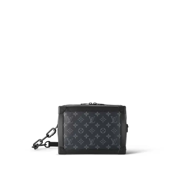 Louis Vuitton Monogram Eclipse M44730 Soft Trunk 8211 Louis Vuitton Handbag Store Women Louis Vuitton Trunk Bag