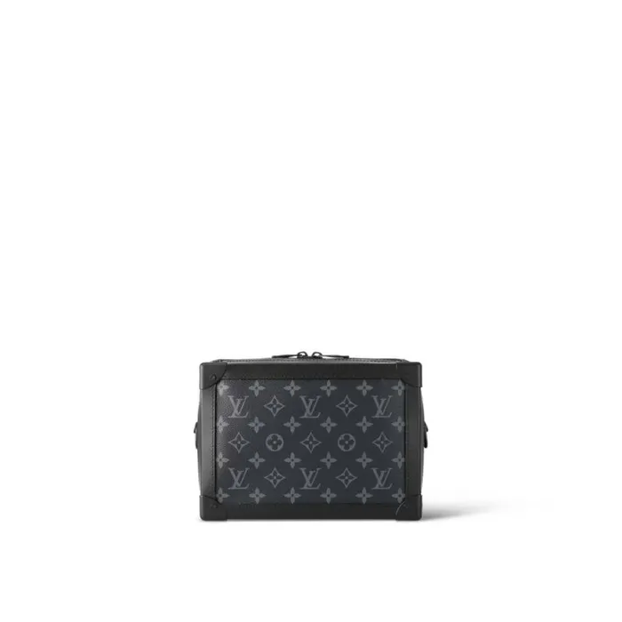 Louis Vuitton Monogram Eclipse M44730 Soft Trunk 8211 Louis Vuitton Handbag Store Women Louis Vuitton Trunk Bag