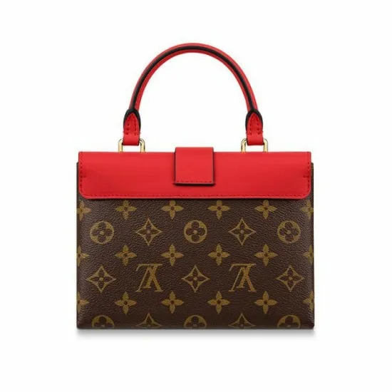Louis Vuitton Red M44322 Locky BB 8211 Louis Vuitton Handbag Store Women Louis Vuitton Shoulder and Totes
